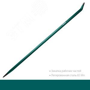 Монтировка-лом, 600 мм, 19 мм, шестигранная - фото 2