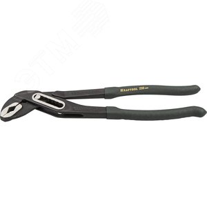 Изображение товара Клещи переставные ''PANZER'', Cr-V, коробчатый шарнир, захват до 45мм / 1 1/2'', 250мм (шт)