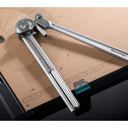 Трубогиб для нержавеющей стали, кованый рычажный для труб диаметром 10 мм - фото 2