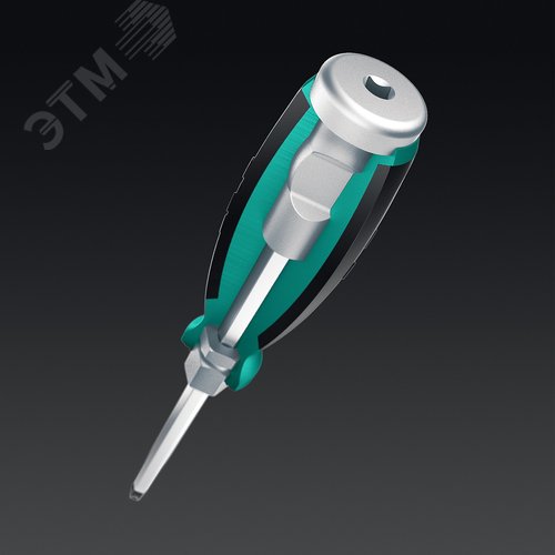 Ударная отвертка PH 4, сквозной стержень Cr-Mo IMPACT - фото 5