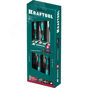 Набор отверток 6 шт Х-Drive-6 - фото 2