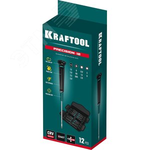 Набор отверток Precision 12 для точных работ 12 предм. - фото 2