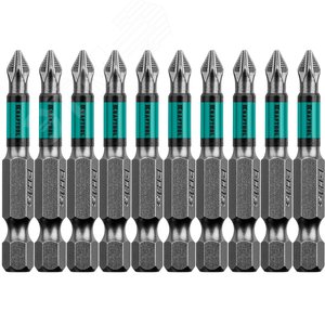 Биты Optimum Line PH1 50 мм 10 шт. - фото 1