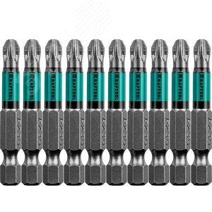 Кованые биты Optimum Line PZ3 50 мм 10 шт - фото 1