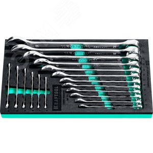 Изображение товара Набор комбинированных гаечных ключей 18 шт, 6 - 32 мм (набор)