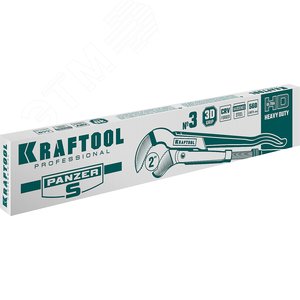 Трубный ключ с изогнутыми губками PANZER-S №3 2'' 560 мм - фото 2