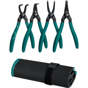 Набор съемников стопорных колец 4 шт, 180 мм - фото 1