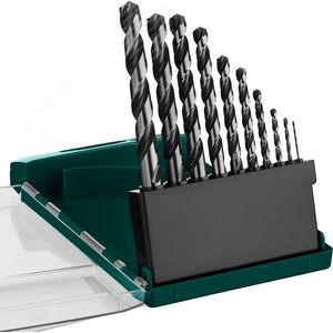Набор сверл по металлу HSS-G 10шт(1-10мм), сталь М2(S6-5-2) - фото 3