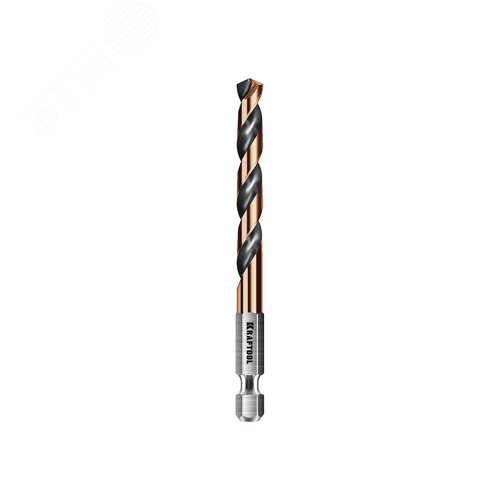 "Сверло по металлу для винтовёртов и шуруповертов IMPACT READY, НЕХ-1/4"", d 6.5 х 107 мм" - фото 1