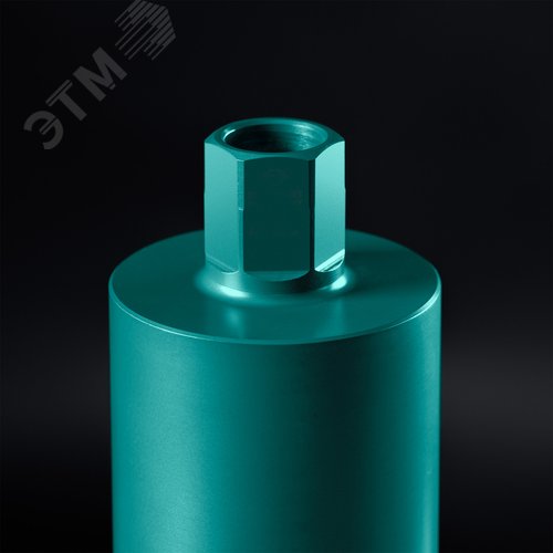 "Коронка алмазная по железобетону DIAMOND 132 мм, 450 мм, 1 1/4"", лазерная сварка сегментов" - фото 5