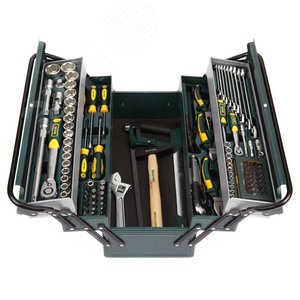 Изображение товара Набор инструмента универсальный 131 предмет, (1/2'+ 1/4') (шт)