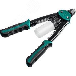 Компактный двуручный заклепочник 320 мм, регулировка усилия, 3.2 - 6.4 мм, FC-64 - фото 3