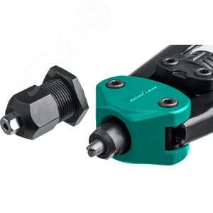 Компактный двуручный заклепочник 320 мм, регулировка усилия, 3.2 - 6.4 мм, FC-64 - фото 4