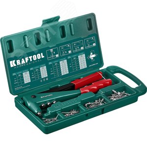 Литой заклепочник в кейсе, 2.4 - 4.8 мм, X-3 - фото 3