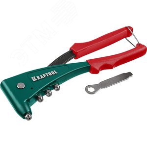 Литой заклепочник , удержание заклепки, 2.4 - 4.8 мм, X-5F - фото 1