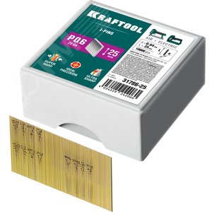 Гвозди для пневматического нейлера Р0.6 25 мм 10.000 шт - фото 1