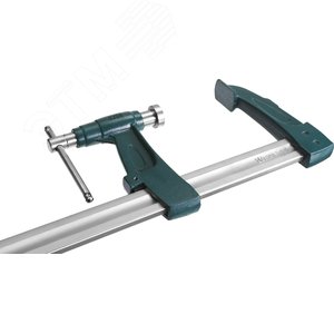 Струбцина тип ''F'', с мультипликаторной прижимной втулкой, 125х1000 мм - фото 3