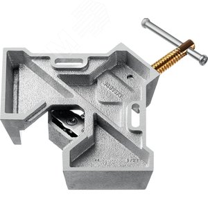 Экстрамощная стальная угловая струбцина для сварочных работ EXTREM C90 две опорные поверхности по 88 мм, глубина зажима 90 мм - фото 3