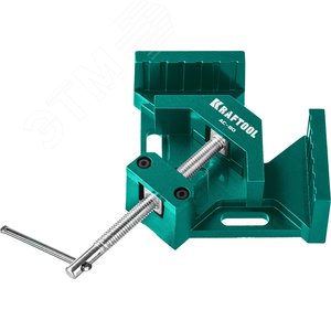 Изображение товара Мощная алюминиевая угловая струбцина AC-80 две опорные поверхности по 88 мм, глубина зажима 70 мм (шт)