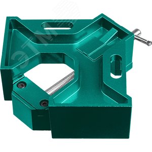 Мощная алюминиевая угловая струбцина AC-80 две опорные поверхности по 88 мм, глубина зажима 70 мм - фото 4