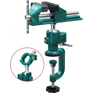 Тиски шарнирно-поворотные PRECISION 75 мм - фото 1