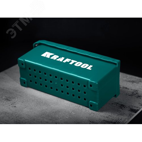 Набор нержавеющих гребенок (6шт со сменной 2к ручкой, в пластиковом кейсе, 280х115 мм - фото 5