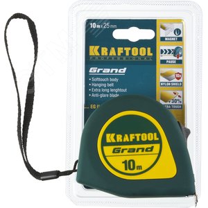 Рулетка Grand 10м х 25мм - фото 2