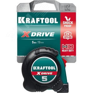 Рулетка X-Drive 5м х 19мм - фото 2
