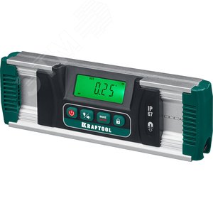 Уровень-уклономер электронный, 0-360°, Точность 0,05°, HOLD, Подсветка экрана, IP67, EXTREM - фото 1