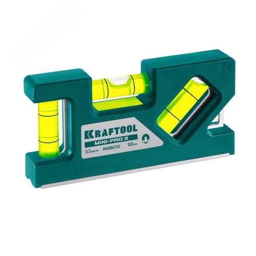 Уровень компактный магнитный, Mini-Pro 3, 100 мм - фото 1