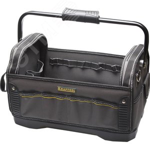 Изображение товара Сумка ''INDUSTRIE'' каркасная инструмент, жесткое пластик дно, 20 карманов, 8 петель-держателей, L=46см (шт)