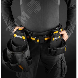Пояс монтажника KBS-4, в комплекте 3 сумки и пояс - фото 7
