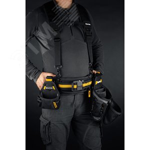 Пояс монтажника KBS-5, в комплекте 3 сумки, пояс и подтяжки - фото 6