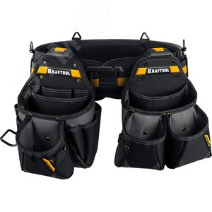 Пояс монтажника KBS-3L, в комплекте 2 сумки и пояс - фото 1