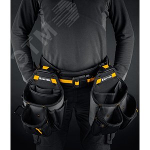 Пояс монтажника KBS-3L, в комплекте 2 сумки и пояс - фото 6