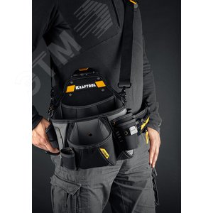 Поясная сумка сантехника KPB-20 с системой быстрого крепления - фото 6