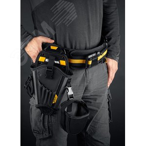 Кобура для дрели KH-5 с системой быстрого крепления, с дополнительным съёмным карманом - фото 4