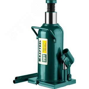 Изображение товара Домкрат бутылочный гидравлический, KRAFT-LIFT 20т, 244-449мм, KRAFT BODY (шт)