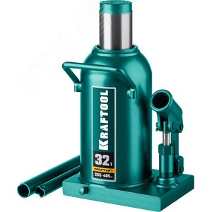 Домкрат бутылочный гидравлический, KRAFT-LIFT 32т, 255-405мм, KRAFT BODY - фото 1