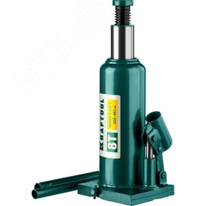Гидравлический бутылочный домкрат KRAFT-LIFT 8т 228-450мм - фото 1