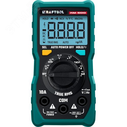 Изображение товара Мультиметр цифровой, KM-500 (шт)