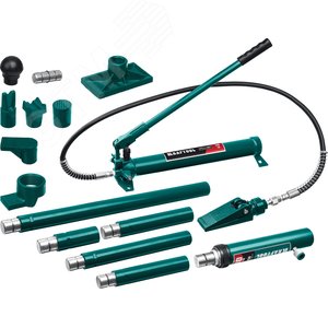 Набор для правки кузова гидравлический 10 т - фото 1