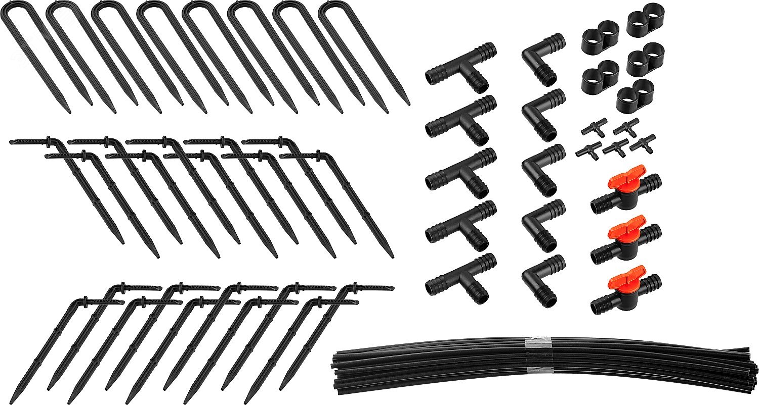 Расширительный комплект для системы капельного полива от емкости, на 20 растений 425273 GRINDA - превью