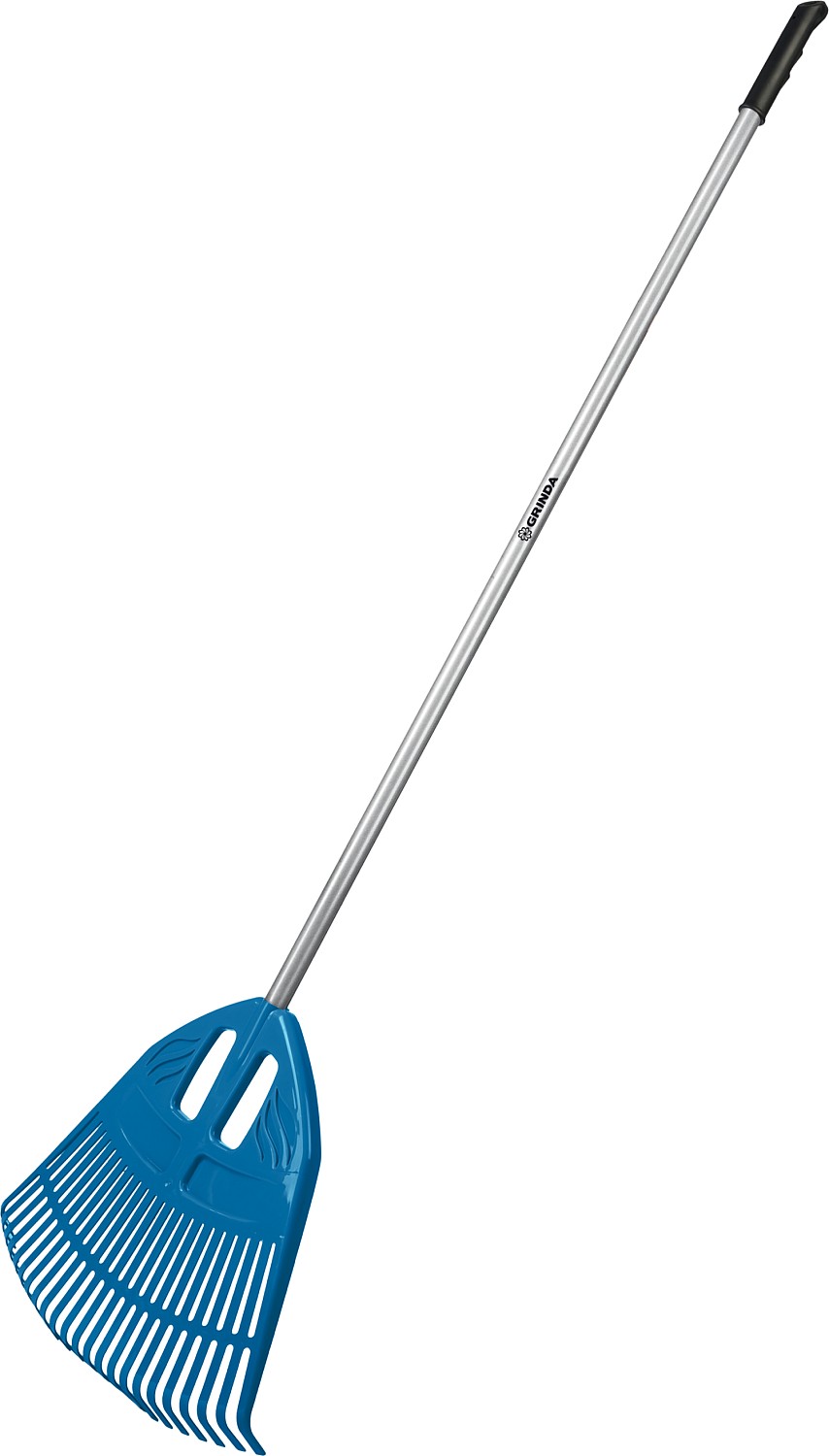 Грабли веерные пластиковые PROLine PP-23X 23 зубца алюминиевый черенок