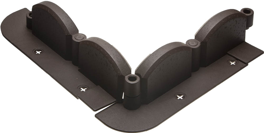 Бордюр декоративный ''ВОЛНА'', 9х256см, коричневый