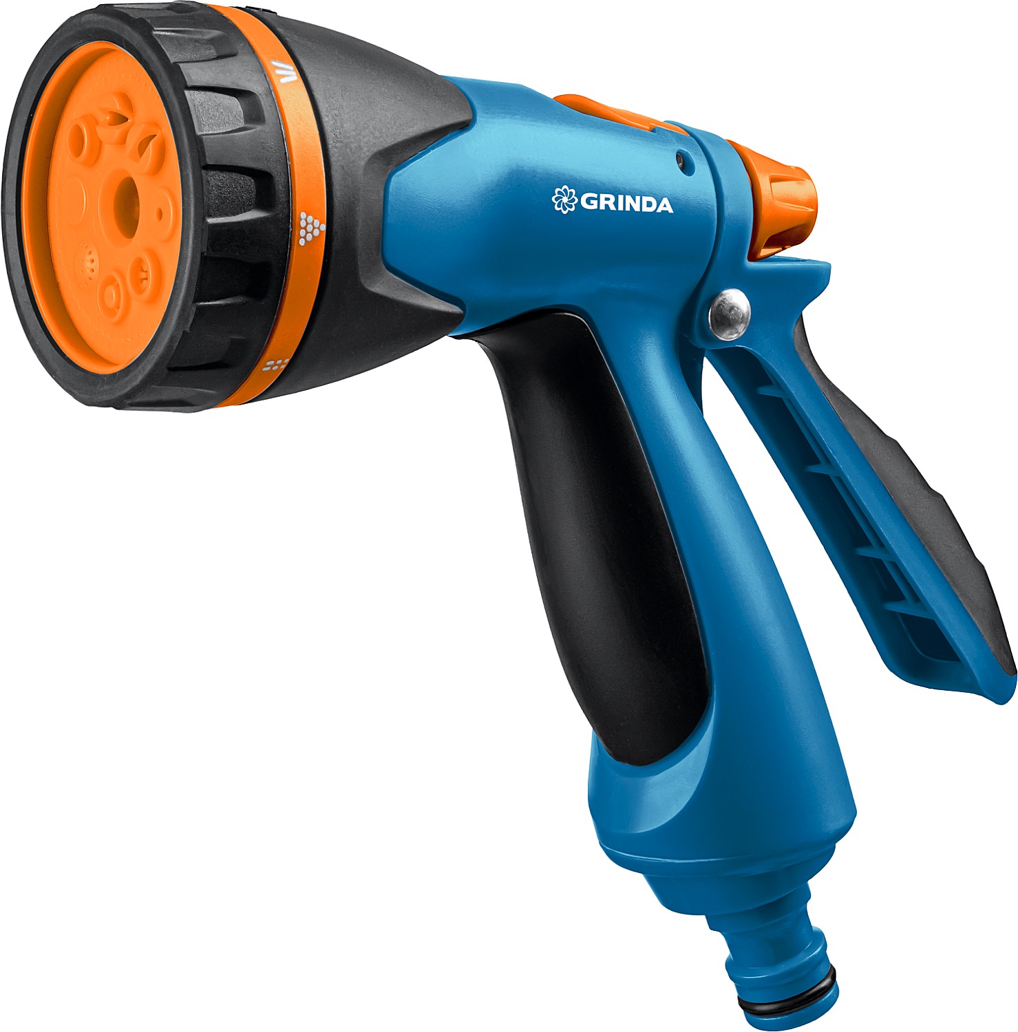 Пистолет поливочный PROLine B-8 8 режимов, курок сзади, двухкомпонентный