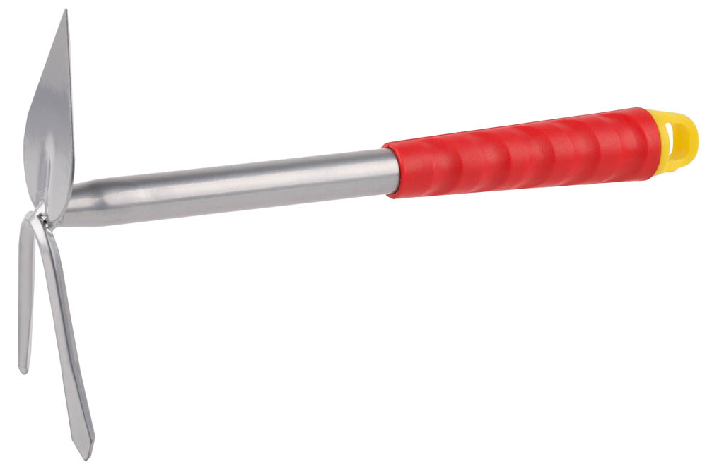 Мотыжка , сердцевидное лезвие, 2 зубца, из углеродистой стали с коннекторной системой, 310 мм