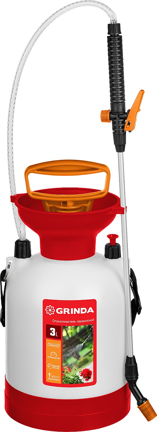 Опрыскиватель переносной TS-3 3 л с широкой горлов
