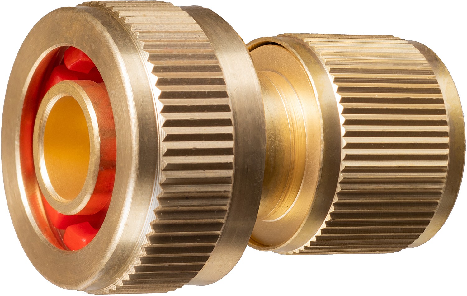 Соединитель быстросъёмный PROLine BC-34A для шланга, 3/4'', с автостопом, из латуни