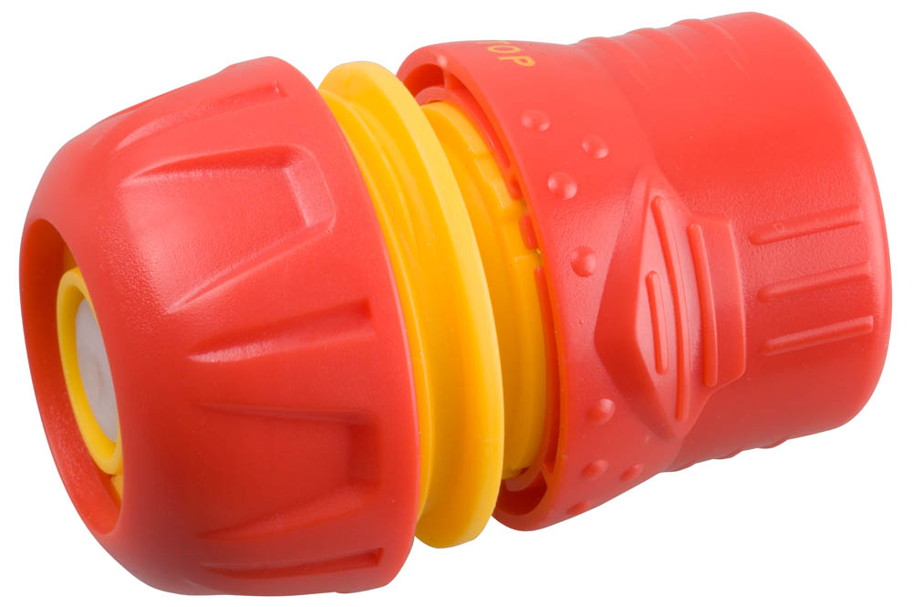 Быстросъёмный соединитель GF-34 для шланга, 3/4'', с автостопом, с запирающим механизмом